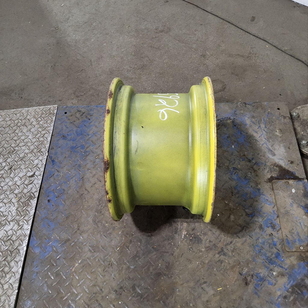 10"W x 16"D, John Deere Yellow 8-Hole Implement , -0.25" Offset