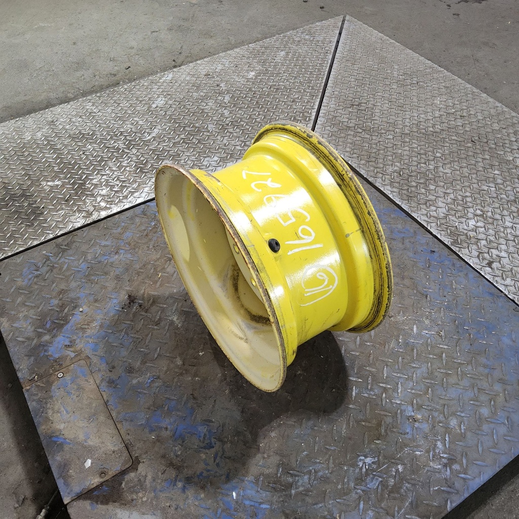 8"W x 16"D, John Deere Yellow 8-Hole Implement , 0.25" Offset