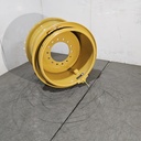 17"W x 25"D, John Deere Construction Yellow 14-Hole 3 Piece Formed Plate , -2" Offset