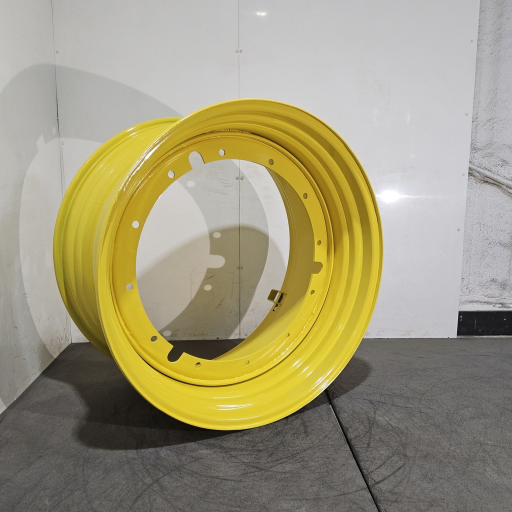 23"W x 42"D, John Deere Yellow 12-Hole Stub Disc , -4.12" Offset