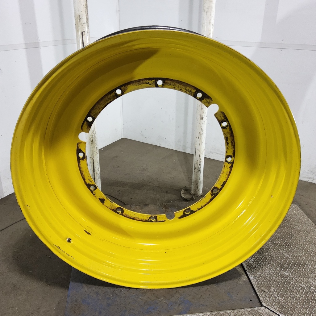 15"W x 50"D, John Deere Yellow 12-Hole Stub Disc , -3.12" Offset