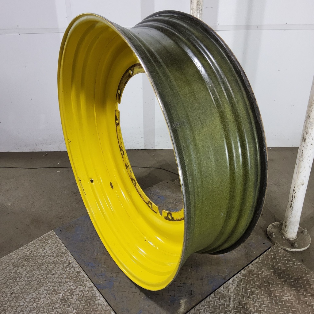 15"W x 50"D, John Deere Yellow 12-Hole Stub Disc , -3.12" Offset