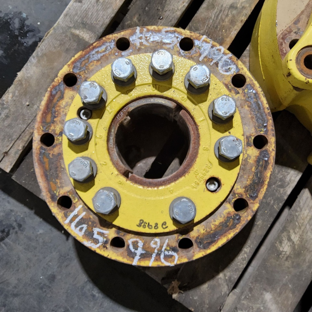 10-Hole Wedg-Lok OE Style, 4.72" (120.02mm) axle, John Deere Yellow