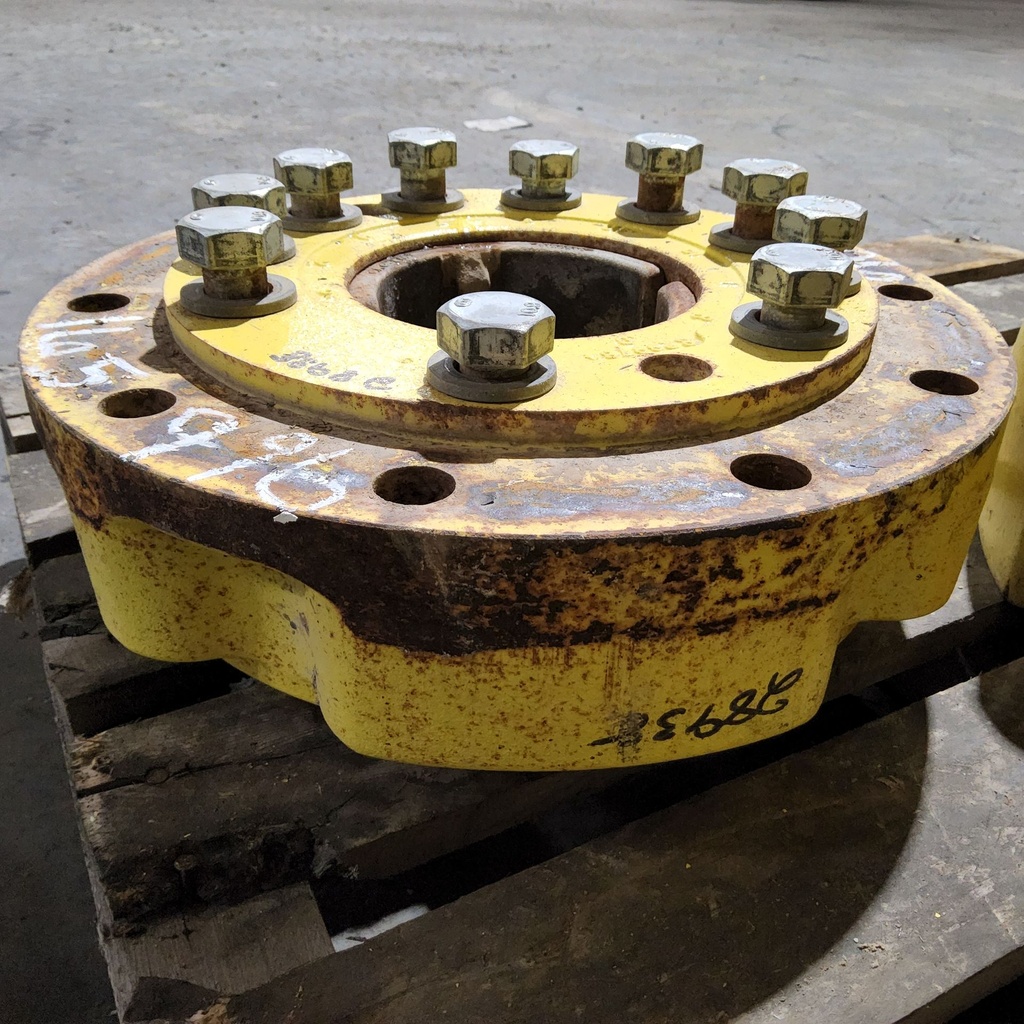 10-Hole Wedg-Lok OE Style, 4.72" (120.02mm) axle, John Deere Yellow