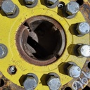 10-Hole Wedg-Lok OE Style, 4.72" (120.02mm) axle, John Deere Yellow