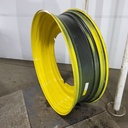 15"W x 50"D, John Deere Yellow 12-Hole Stub Disc , -3.12" Offset