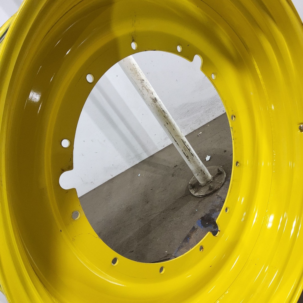 15"W x 50"D, John Deere Yellow 12-Hole Stub Disc , -3.12" Offset