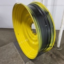 15"W x 50"D, John Deere Yellow 10-Hole Formed Plate , -6.62" Offset