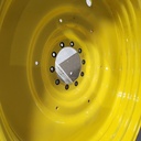 15"W x 50"D, John Deere Yellow 10-Hole Formed Plate , -6.62" Offset