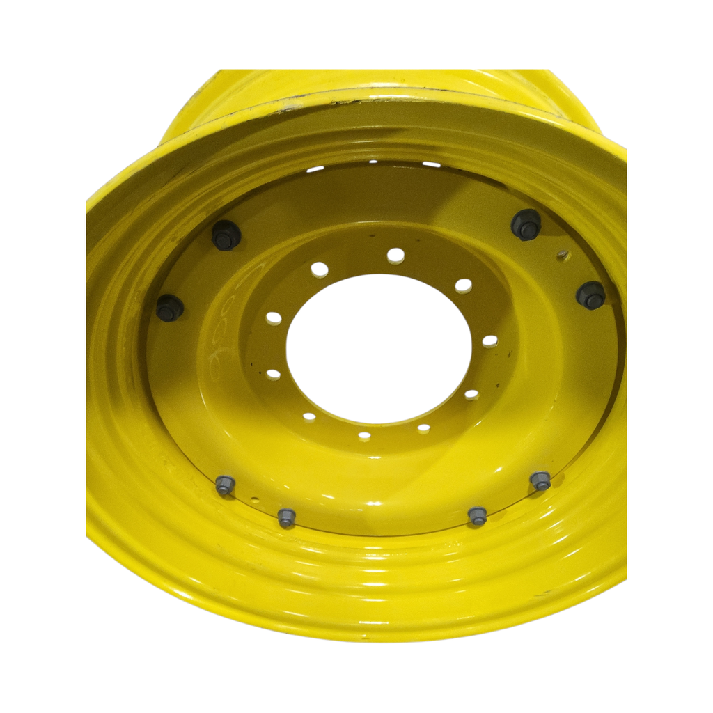 10-Hole Waffle Disc (Groups of 2 Bolts) Center for 28"-30" Rim, John Deere Yellow