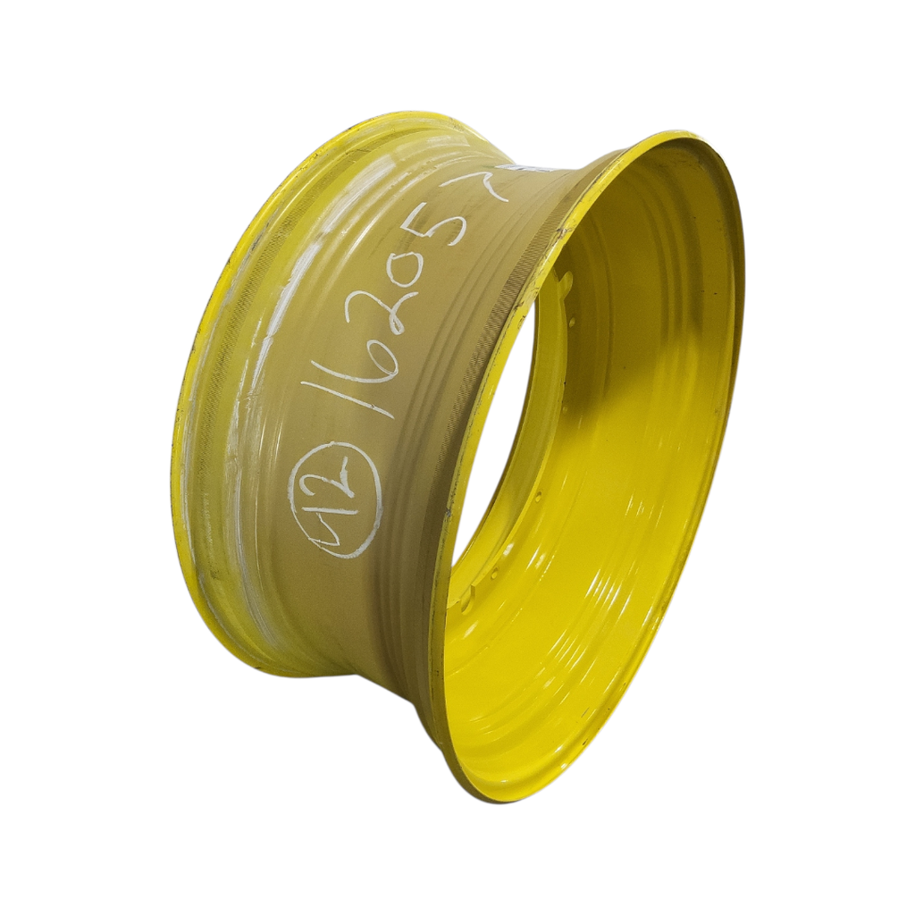 18"W x 42"D, John Deere Yellow 12-Hole Stub Disc , -3.5" Offset