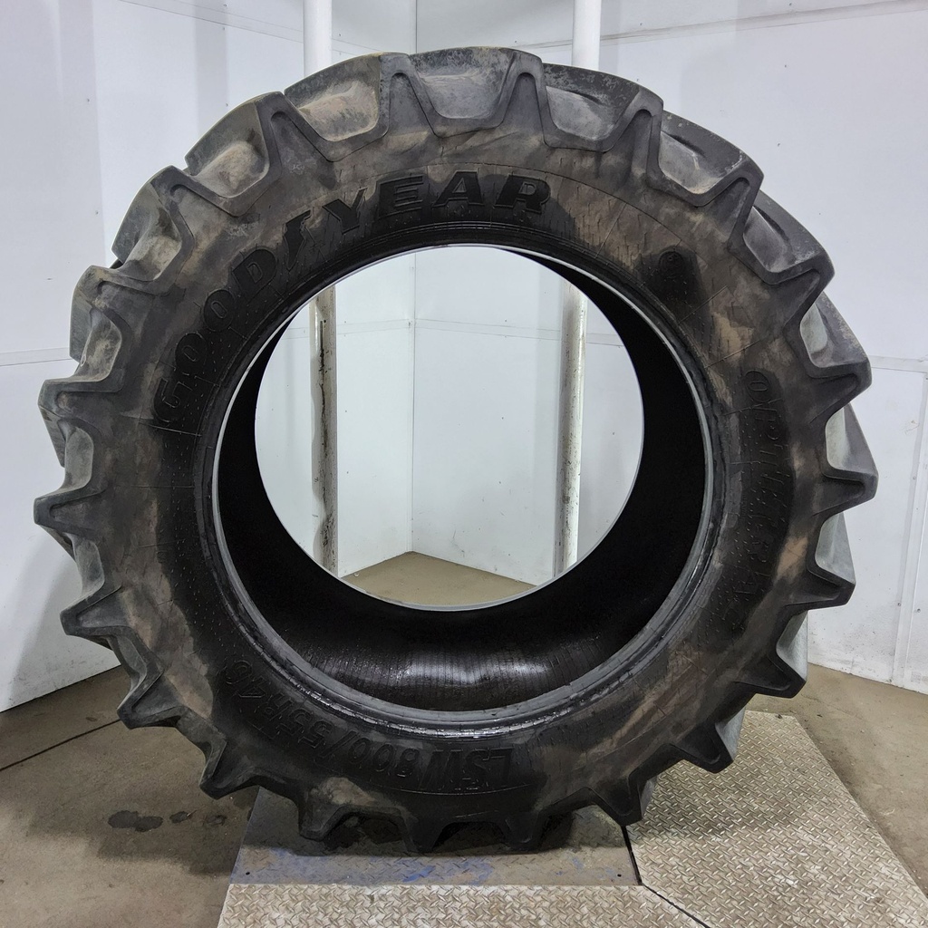 LSW800/55R46 Goodyear Farm Optitrac R-1W 178D 85%