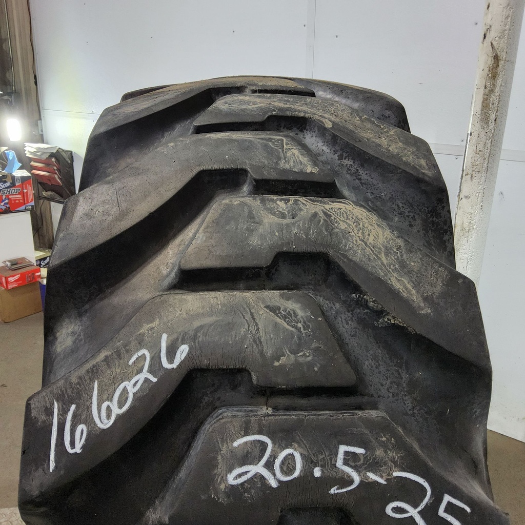 20.5-25 Firestone Super Ground Grip LD E-2/L-2 F (12 Ply), 85%