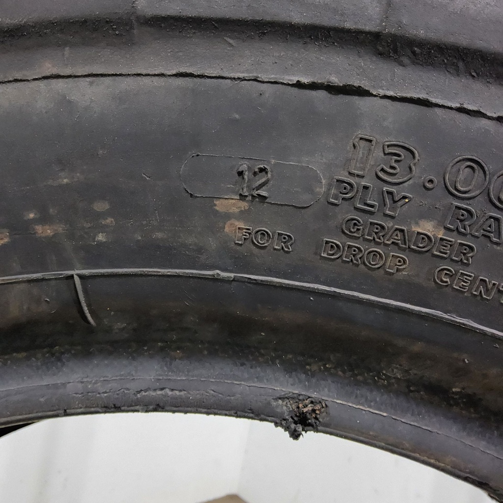13.00-24 Goodyear Farm SSA Grader G-2 F (12 Ply), 85%