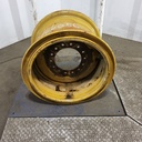 17"W x 25"D, John Deere Construction Yellow 14-Hole 3 Piece Formed Plate , 0.25" Offset