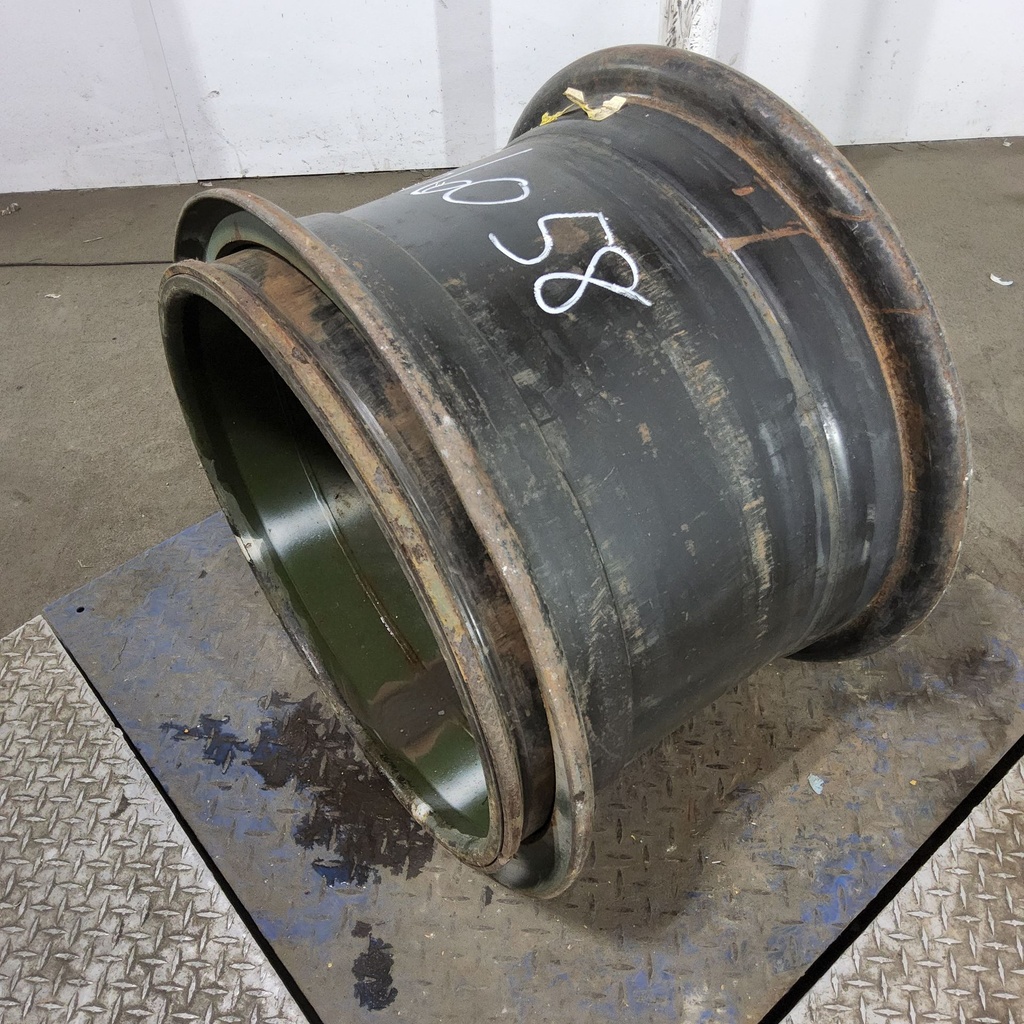 17"W x 25"D, Cat Yellow 14-Hole 3 Piece Formed Plate , -1.75" Offset