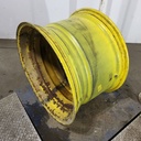 21"W x 32"D, John Deere Yellow 10-Hole Formed Plate , 3.38" Offset