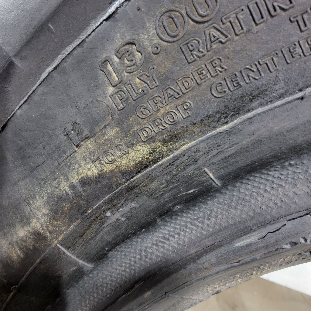 13.00-24 Goodyear Farm SSA Grader G-2 F (12 Ply), 85%