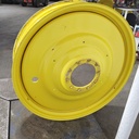 12"W x 50"D, John Deere Yellow 10-Hole Formed Plate , -9.25" Offset