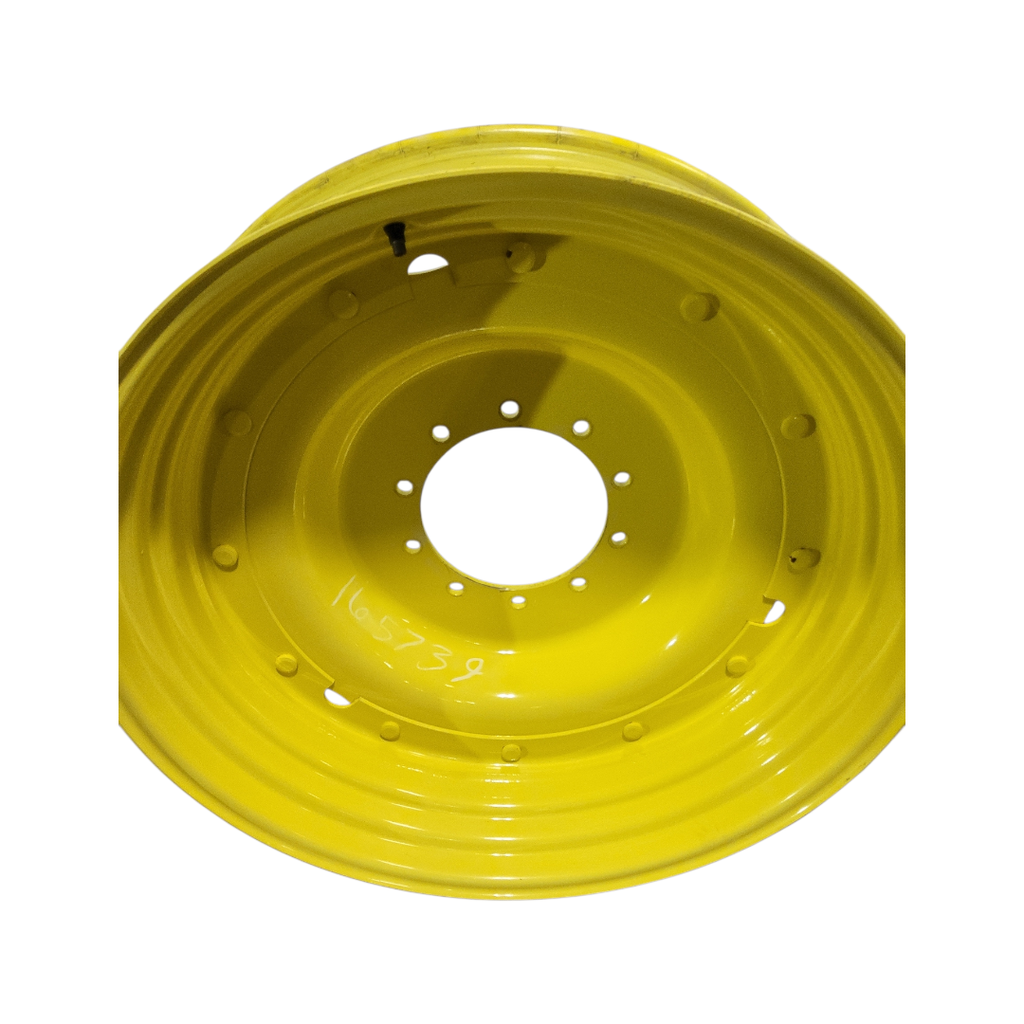 10-Hole Stub Disc Center for 38"-54" Rim, John Deere Yellow