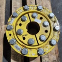 10-Hole Wedg-Lok Style, 3.94" (100mm) axle, John Deere Yellow