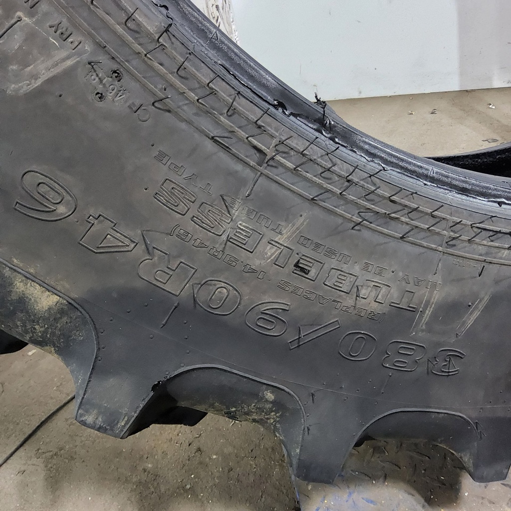 380/90R46 Goodyear Farm UltraTorque Radial R-1 159B 55%