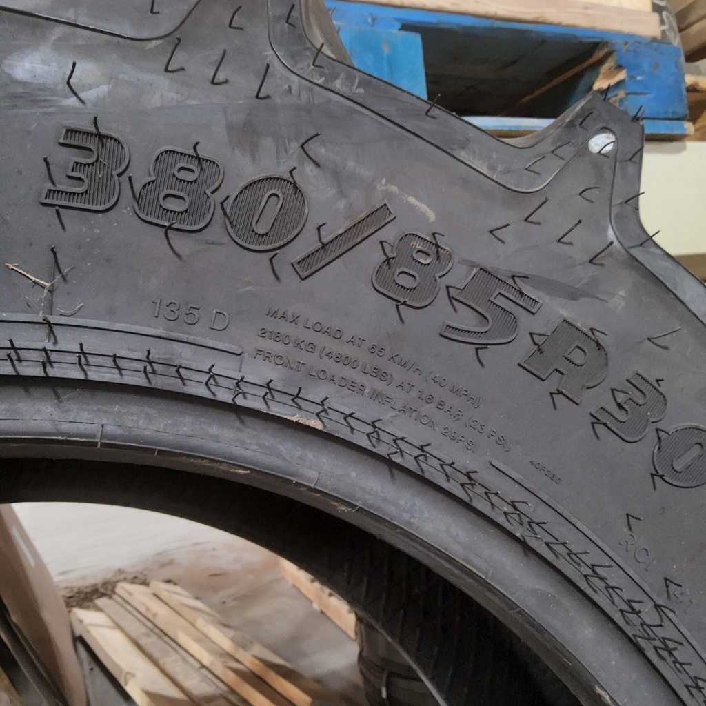 380/85R30 Goodyear Farm Optitrac R-1W 135D 99%