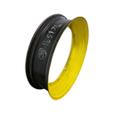 10"W x 38"D, John Deere Yellow 12-Hole Stub Disc , 1.81" Offset