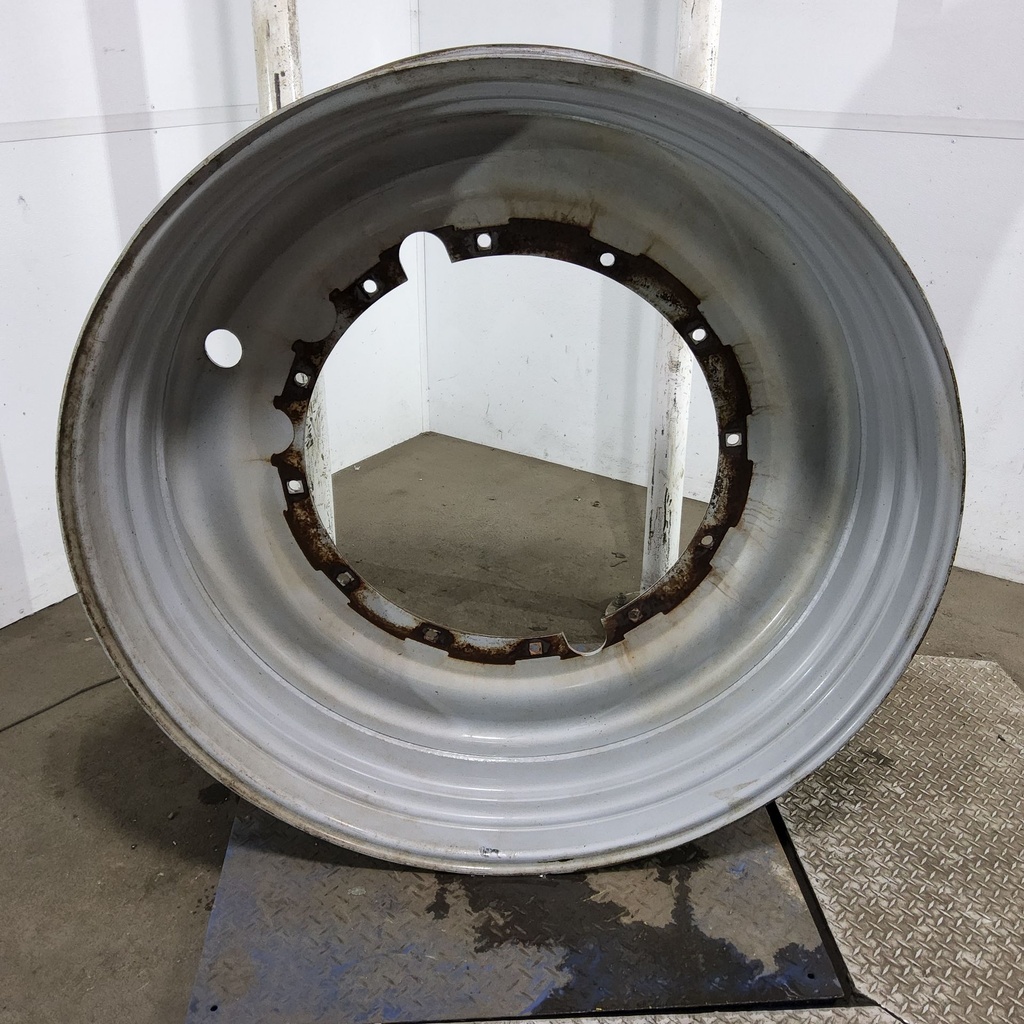 15"W x 50"D, Agco Corp Gray 12-Hole Stub Disc , 3" Offset