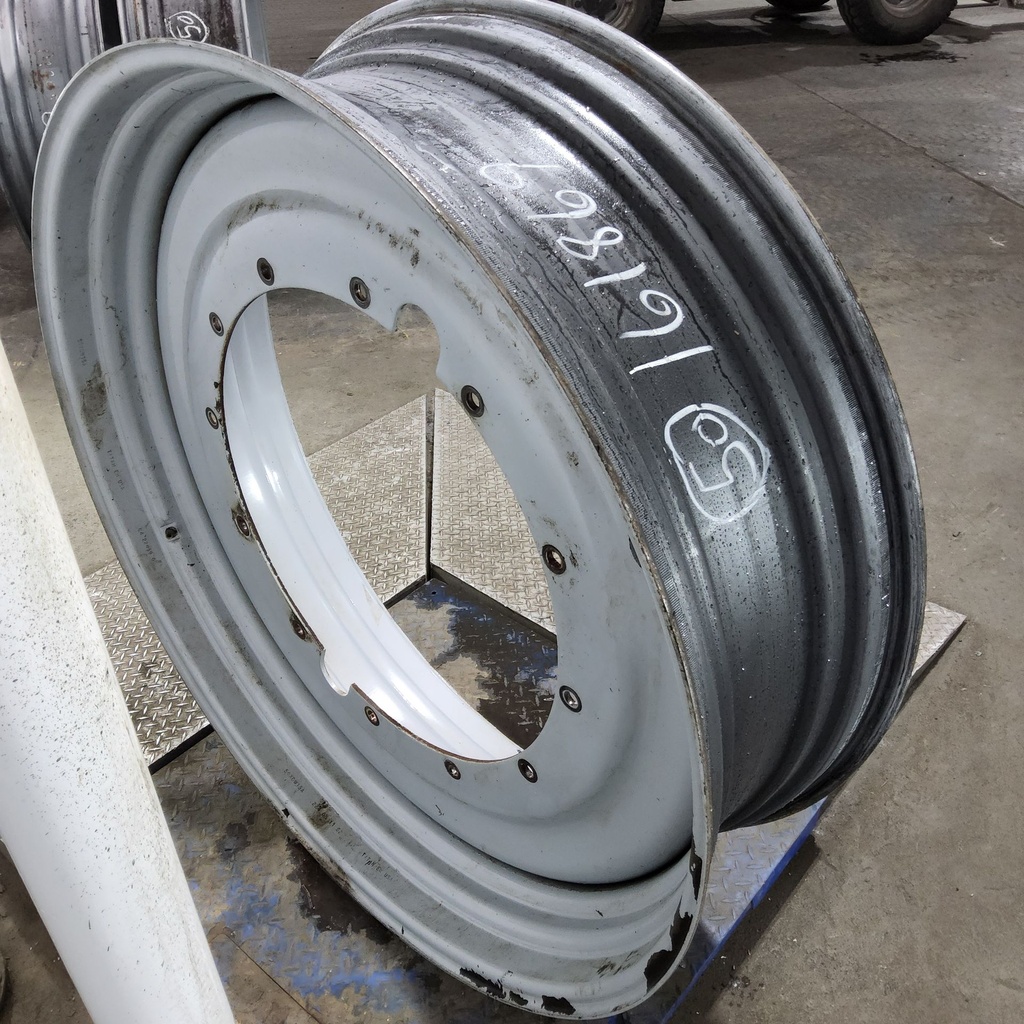 15"W x 50"D, Agco Corp Gray 12-Hole Stub Disc , 3" Offset