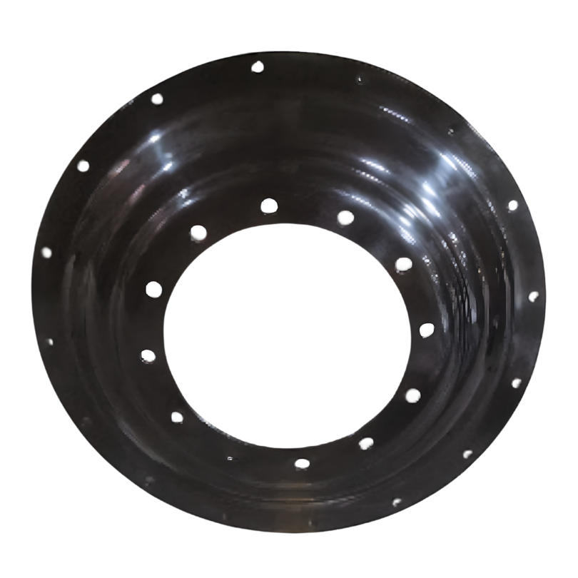 12-Hole Stub Disc Center for 38"-54" Rim, Gloss Black