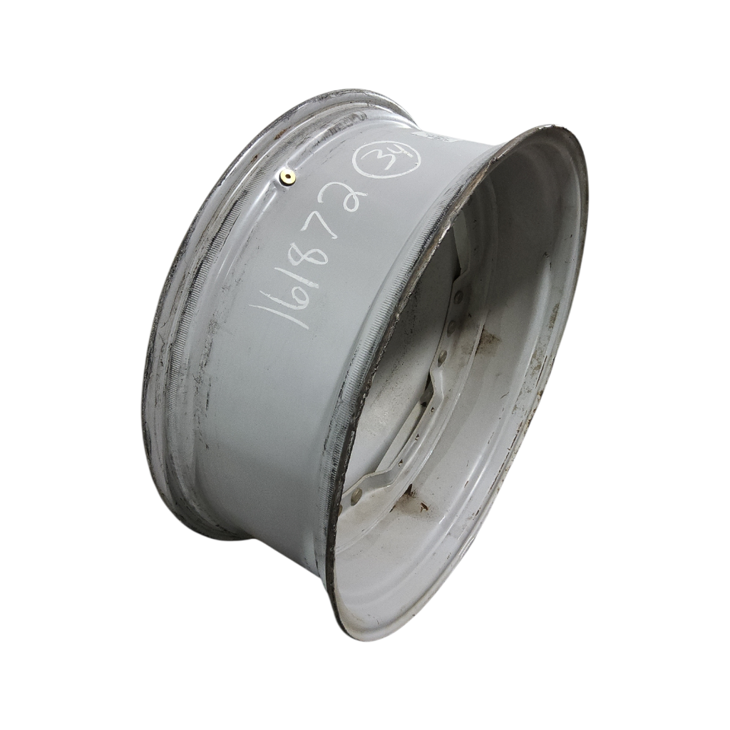 13"W x 34"D, Agco Corp Gray 12-Hole Waffle Wheel (Groups of 3 bolts)