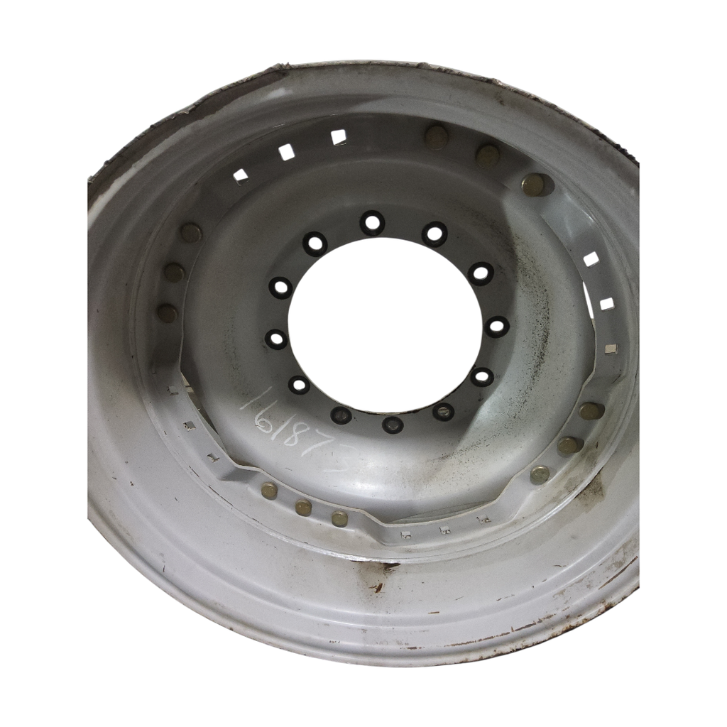 12-Hole Waffle Disc (Groups of 3 Bolts) Center for 34" Rim, Agco Corp Gray