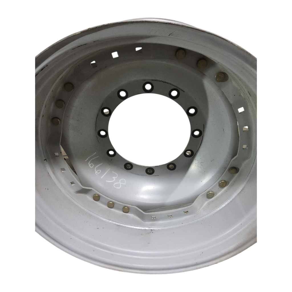 12-Hole Waffle Disc (Groups of 3 Bolts) Center for 34" Rim, Agco Corp Gray