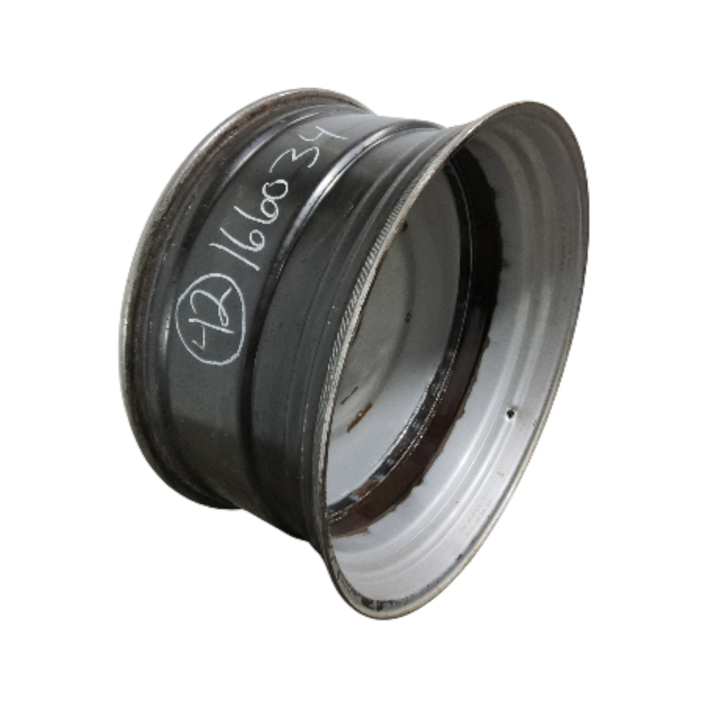 20"W x 42"D, Case IH Silver Mist 10-Hole Formed Plate , -9.56" Offset