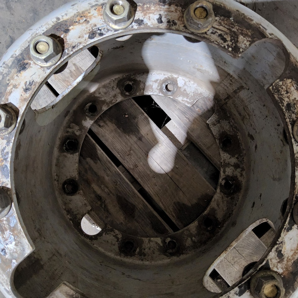 12-Hole 15.5"L FWD Spacer, Case IH Silver Mist