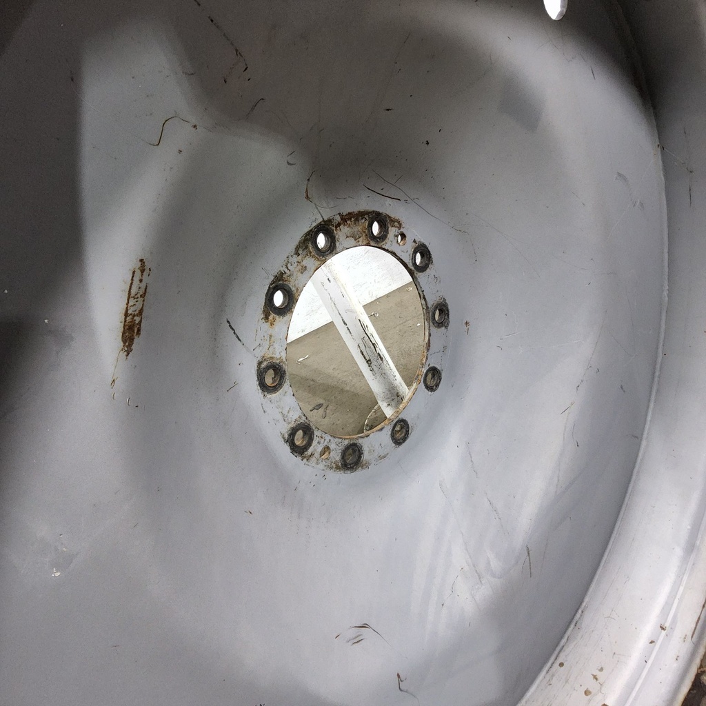 10"W x 54"D, Case IH Silver Mist 10-Hole Formed Plate , -7.75" Offset