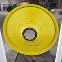 12"W x 54"D, John Deere Yellow 10-Hole Formed Plate , -9.25" Offset