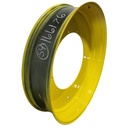 12"W x 54"D, John Deere Yellow 12-Hole Stub Disc , -3.25" Offset