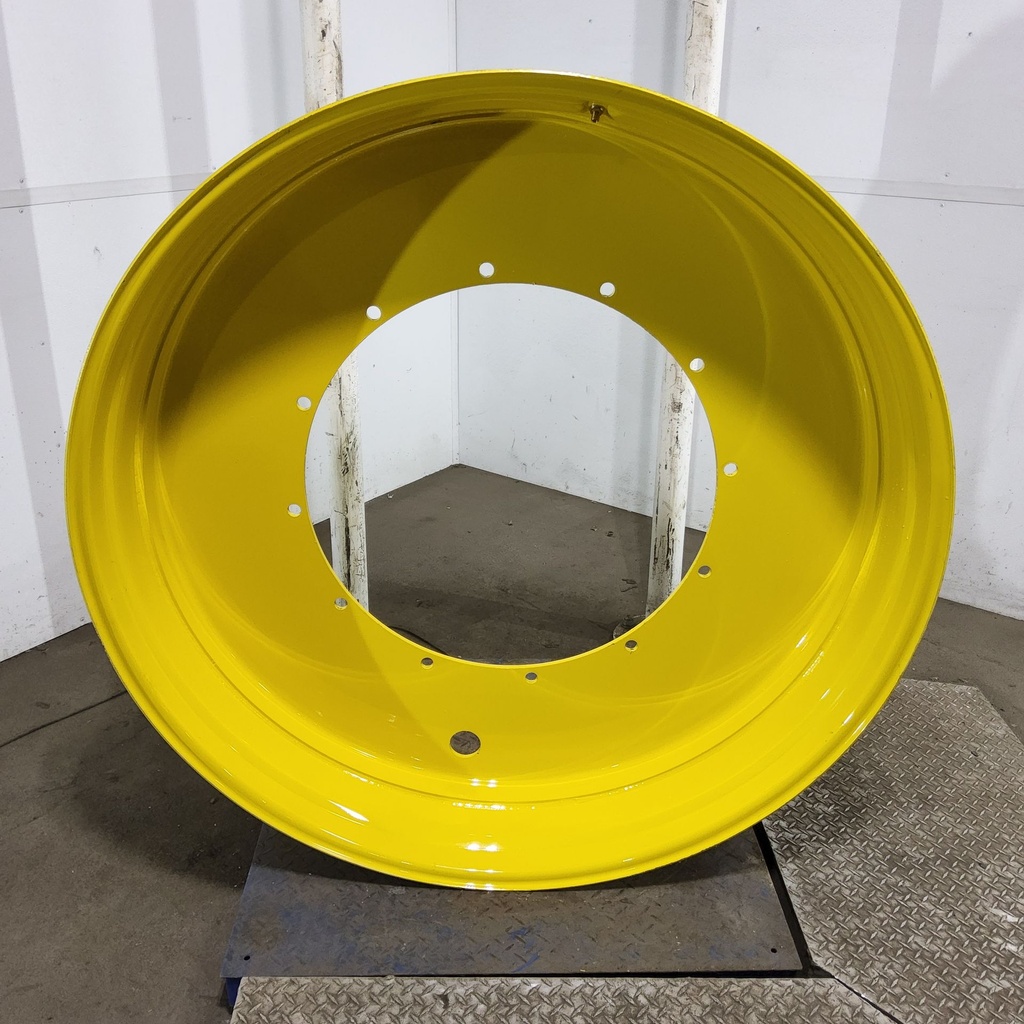 12"W x 54"D, John Deere Yellow 12-Hole Stub Disc , -3.25" Offset