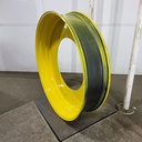 12"W x 54"D, John Deere Yellow 12-Hole Stub Disc , -3.25" Offset