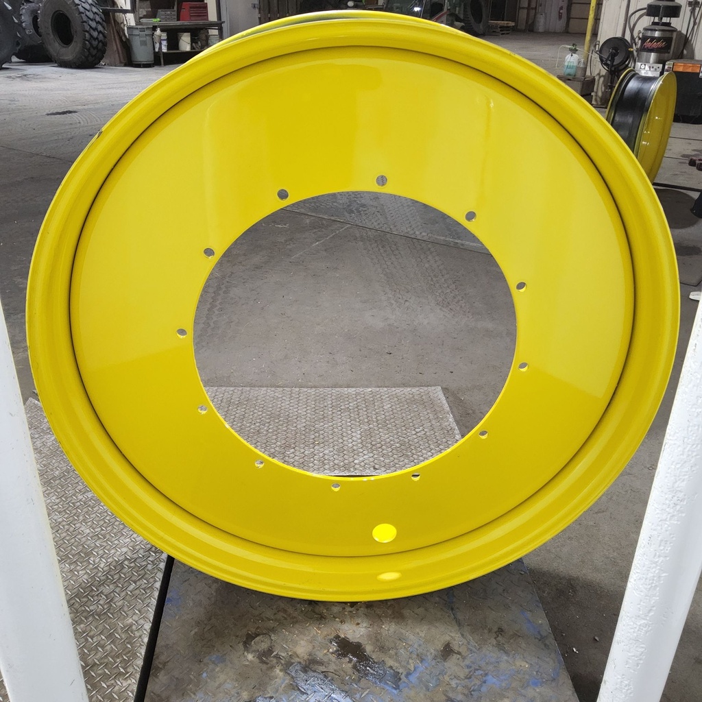 12"W x 54"D, John Deere Yellow 12-Hole Stub Disc , -3.25" Offset