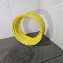 12"W x 28"D, John Deere Yellow 12-Hole Waffle Wheel (Groups of 3 bolts)