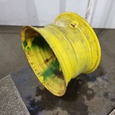 16"W x 26"D, John Deere Yellow 8-Hole Flat Plate , 0.56" Offset