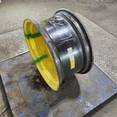12"W x 24"D, John Deere Yellow 8-Hole Formed Plate , -0.25" Offset
