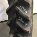 480/70R34 Goodyear Farm DT810 Super Traction R-1W on John Deere Yellow 12-Hole Waffle Wheel (Groups of 3 bolts) 90%