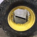 480/70R30 Continental HC70 R-1W on John Deere Yellow 8-Hole Rim with Clamp/U-Clamp (groups of 2 bolts) 95%