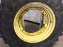 420/90R30 Firestone Radial All Traction FWD R-1 on John Deere Yellow 12-Hole Waffle Wheel (Groups of 3 bolts) 60%