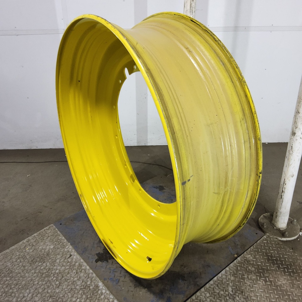 16"W x 50"D, John Deere Yellow 12-Hole Stub Disc , -3" Offset