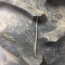 16.9/-30 Firestone Super All Traction II 23 R-1 on John Deere Yellow 8-Hole Rim with Clamp/U-Clamp (groups of 2 bolts) 95%